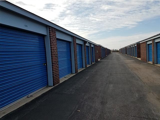 Keypad gate system at U-STOR SELF STORAGE Belton, MO for tenant access only