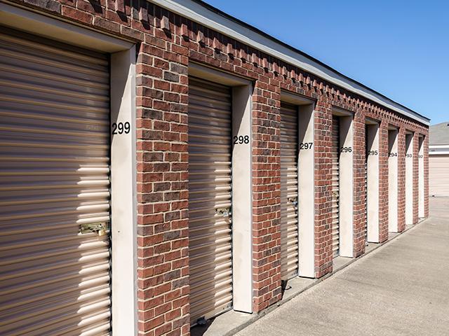 Electronic keypad access gate at U-STOR SELF STORAGE GARLAND, TX. Keep your items protected with gated, keypad-only access
