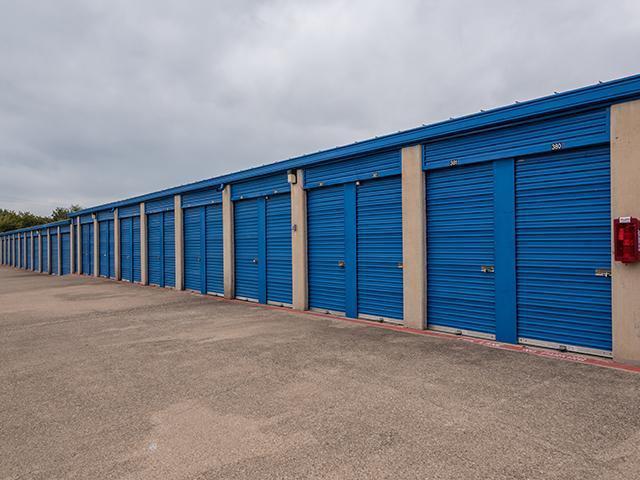Drive-up storage units available at U-STOR SELF STORAGE BENBROOK, TX