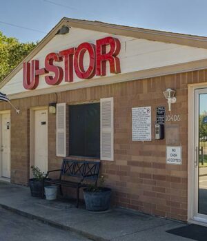 On-site rental and customer service office at U-STOR SELF STORAGE DALLAS, TX