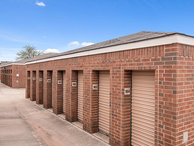10x10 unit perfect for storing furniture or business inventory at U-STOR SELF STORAGE OKLAHOMA CITY, OK