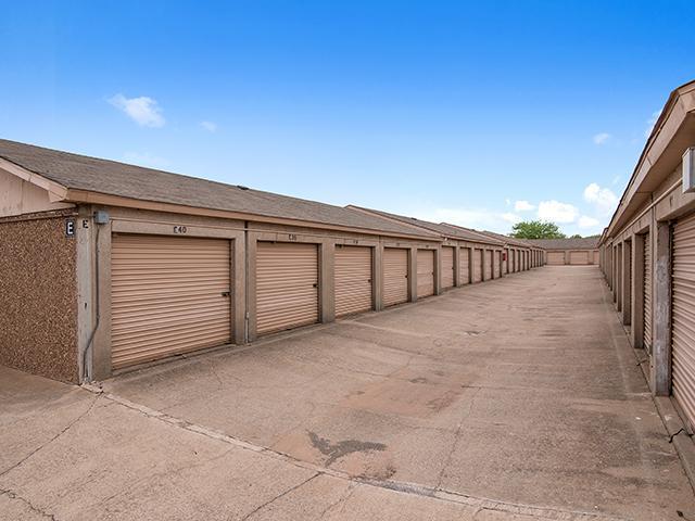 lectronic keypad-controlled gate offers safety and peace of mind for all renters at U-STOR SELF STORAGE OKLAHOMA CITY, OK.