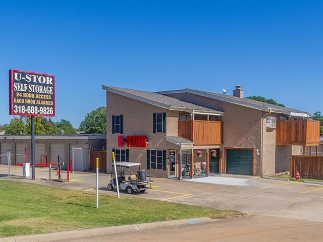 Drive-up storage units at U-STOR SELF STORAGE