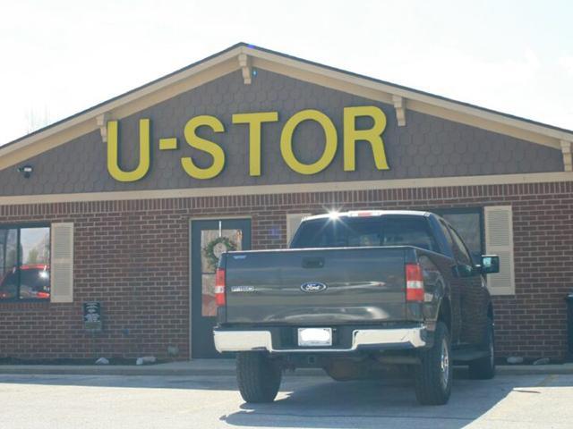 Exterior view of a secure and well-maintained self storage facility with multiple units