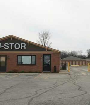 Spacious secure self storage unit