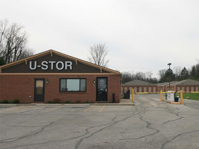 Spacious secure self storage unit