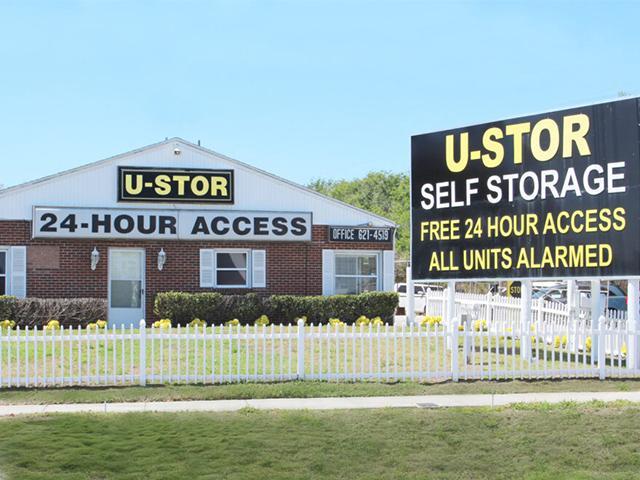 Exterior view of a secure and well-maintained self storage facility with multiple units
