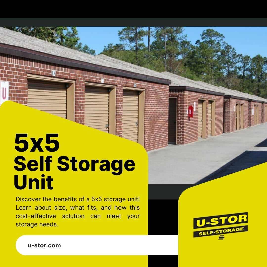 5x5 self storage unit size and guide 
